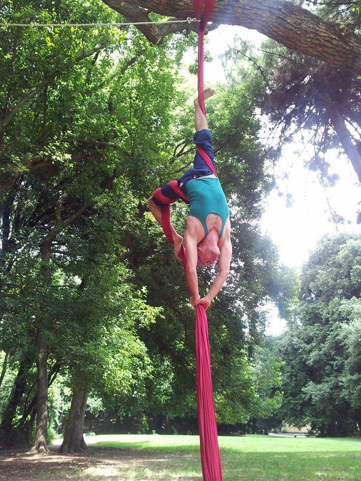 Danza Aerea  Muvi - Tessuti aerei - Circo - Trapezio - Napoli